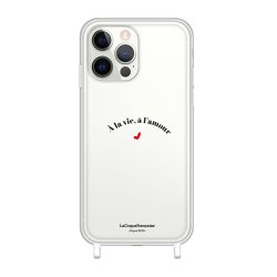 Coque iPhone 13 Pro anneaux silicones A la Vie à l'Amour MOOD x LaCoqueFrançaise 