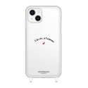 Coque iPhone 13 anneaux silicones A la Vie à l'Amour MOOD x LaCoqueFrançaise 