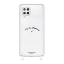 CoqueSamsung Galaxy A42 anneaux silicones A la Vie à l'Amour MOOD x LaCoqueFrançaise 