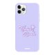 Coque iPhone 11 Pro Silicone Liquide Douce lilas Venice Beach Evetane.