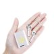 Ecouteurs Sans Fil Bluetooth Argent argent Peace And Love Ecriture Tendance et Design Evetane.
