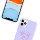 Coque iPhone 11 Pro Silicone Liquide Douce lilas Venice Beach Evetane.