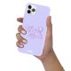 Coque iPhone 11 Pro Silicone Liquide Douce lilas Venice Beach Evetane.