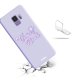 Coque Samsung Galaxy S9 Silicone Liquide Douce lilas Venice Beach Evetane.