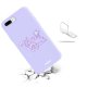 Coque iPhone 7 Plus/8 Plus Silicone Liquide Douce lilas Venice Beach Evetane.