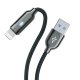 Câble lightning - USB charge et transmision de données  -  USB  2,4A - 1M Noir