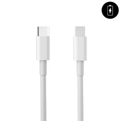 Câble USB-C - Lightning  1,0m 20W Blanc