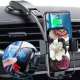 Support voiture avec charge à induction Fleurs roses Motif Ecriture Tendance La Coque Francaise