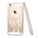 Coque souple transparent Attrape reve blanc iPhone 5/5S/SE