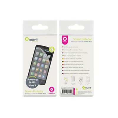 2 films protecteurs d'écran pour Samsung Wave II S8530