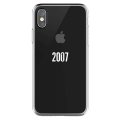 Qdos Coque 10 Ans 2007-2017 Transparente Pour Iphone X
