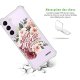 Coque Samsung Galaxy S21 FE Silicone antichocs Solides coins renforcés Protection Housse transparente Never give up Evetane