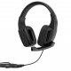 Casque filaire de gaming avec prise jack 3,5mm Noir