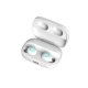 Ecouteurs bluetooth bouton tactile et affichage LED Blanc 