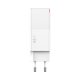 Chargeur PD+ QC 3.0 GaN 1x USB 1x USB-C 65W blanc