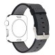 Bracelet en tissu noir réglable pour Apple Watch 42 mm