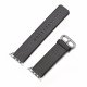 Bracelet en tissu noir réglable pour Apple Watch 38 mm