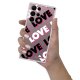 Coque Samsung Galaxy S22 Ultra 5G 360 intégrale transparente Love and Love Tendance Evetane.