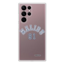 Coque Samsung Galaxy S22 Ultra 5G 360 intégrale transparente Malibu 91 Tendance Evetane.