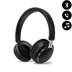 Casque Bluetooth noir 