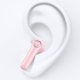 Ecouteurs Bluetooth rose