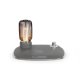 Chargeur induction avec lampe de chevet - Gris