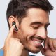 Ecouteurs Bluetooth intra-auriculaires Noir et Doré