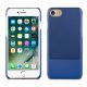 Muvit Coque Skin Case Edition Double Pu Bleu Pour Apple Iphone 7/8