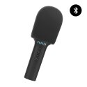 Micro Karaoke avec enceinte Bluetooth Noir