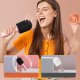 Micro Karaoke avec enceinte Bluetooth Rose