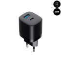 Chargeur secteur 33W avec sortie USB et USB C  Noir