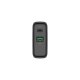 Chargeur secteur 20W avec sortie USB et USB C  Noir
