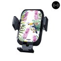 Support voiture avec charge à induction Jungle Tropicale Motif Ecriture Tendance Evetane