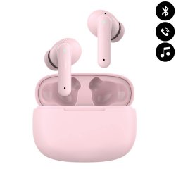 Ecouteurs Bluetooth intra-auriculaires Rose