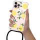 Coque cordon iPhone 13 Pro Max Dessin Citrons Evetane