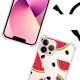 Coque cordon iPhone 12 Pro Max Dessin Pastèque Motifs Evetane