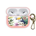 Housse pour Airpods Pro Jungle Tropicale Motif Ecriture Tendance Evetane