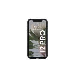 Coque Apple iPhone 12/12Pro Biodégradable et Ecologique Noire 