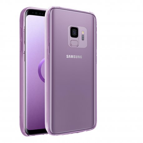 Coque Galaxy S9 PLUS Samsung 360 degrés intégrale protection avant arrière  silicone transparente - Coquediscount