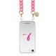 Coque iPhone 7/8/SE 2020/ SE 2022 anneaux silicones Octobre Rose LaCoqueFrançaise