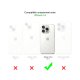 Coque iPhone 14 Pro Anti-Chocs avec Bords Renforcés en silicone Transparente