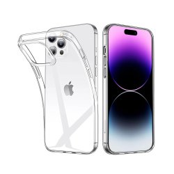 Coque iPhone 14 Pro souple en silicone transparente