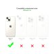 Lot de 3 Vitres iPhone 14 en Verre trempé transparente Protection ecran