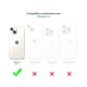 Lot de 3 Vitres iPhone 14 en Verre trempé transparente Protection ecran