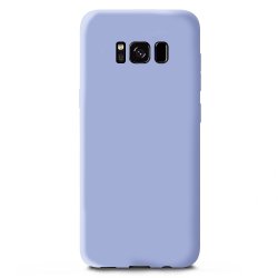 Coque Samsung Galaxy S8 silicone liquide Lilas 
