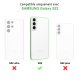 Coque Samsung Galaxy S22 Vert Foret Silicone liquide + 2 Vitres en Verre trempé Protection écran Antichocs