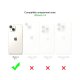 Coque iPhone 14 Silicone liquide Vert Foret + 2 Vitres en Verre trempé Protection écran Antichocs
