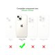 Coque iPhone 14 Plus Silicone liquide Vert Foret + 2 Vitres en Verre trempé Protection écran Antichocs