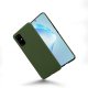 Coque Samsung Galaxy S20 Plus Vert Foret Silicone liquide + 2 Vitres en Verre trempé Protection écran Antichocs