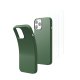 Coque iPhone 14 Pro Max Silicone liquide Vert Foret + 2 Vitres en Verre trempé Protection écran Antichocs